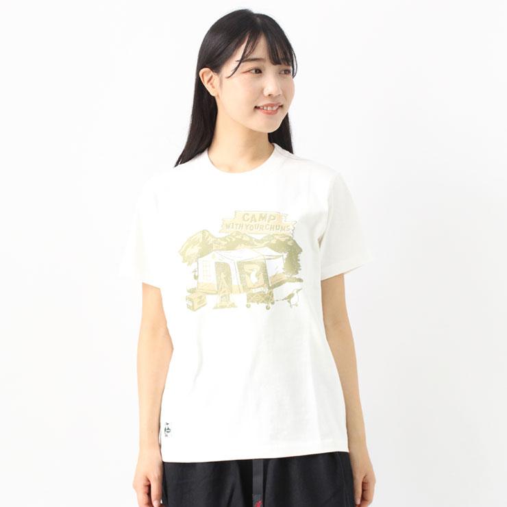 CHUMS チャムス Anti-Bug Camp in Utah T-Shirt チャムス アンチバグキャンプインユタTシャツ レディース CH01-2382 CH11-2382 半袖 綿100% | CHUMS | 04