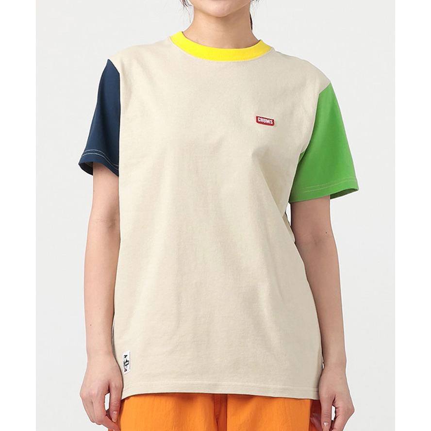 Tシャツ レディース 春夏 CHUMS ブービーロゴTシャツ CH01-2737 CH11-2737 半袖 コットン プリント カジュアル | CHUMS | 06