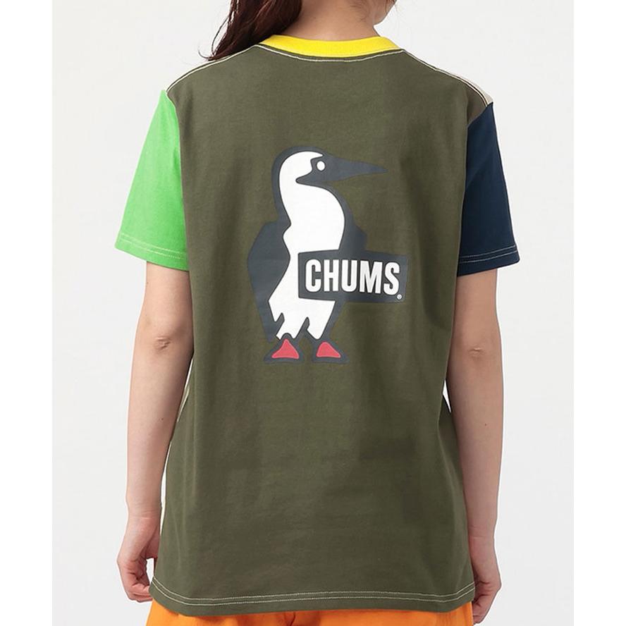 Tシャツ レディース 春夏 CHUMS ブービーロゴTシャツ CH01-2737 CH11-2737 半袖 コットン プリント カジュアル | CHUMS | 07