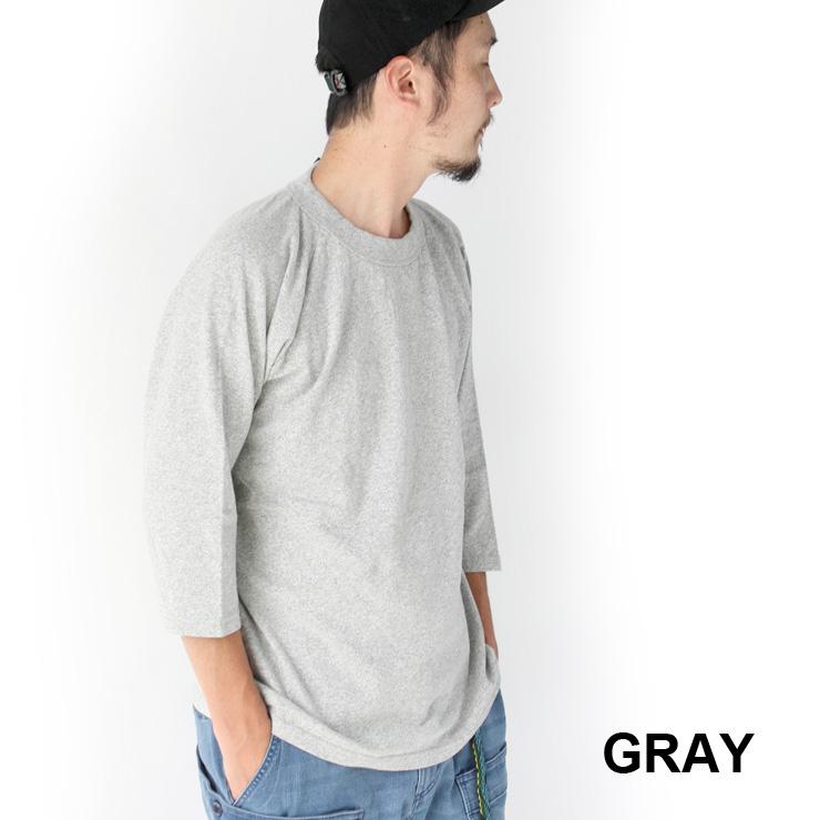 長袖 tシャツ メンズ グッドウェア GOODWEAR 3/4 RAGLAN TEE 7.2オンス