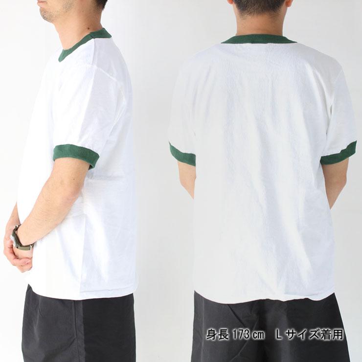 リンガー Tシャツ 無地 半袖 グッドウェア レディース GOODWEAR リンガー Tee  Tシャツ 半袖 Mサイズ Lサイズ XLサイズ |  | 09