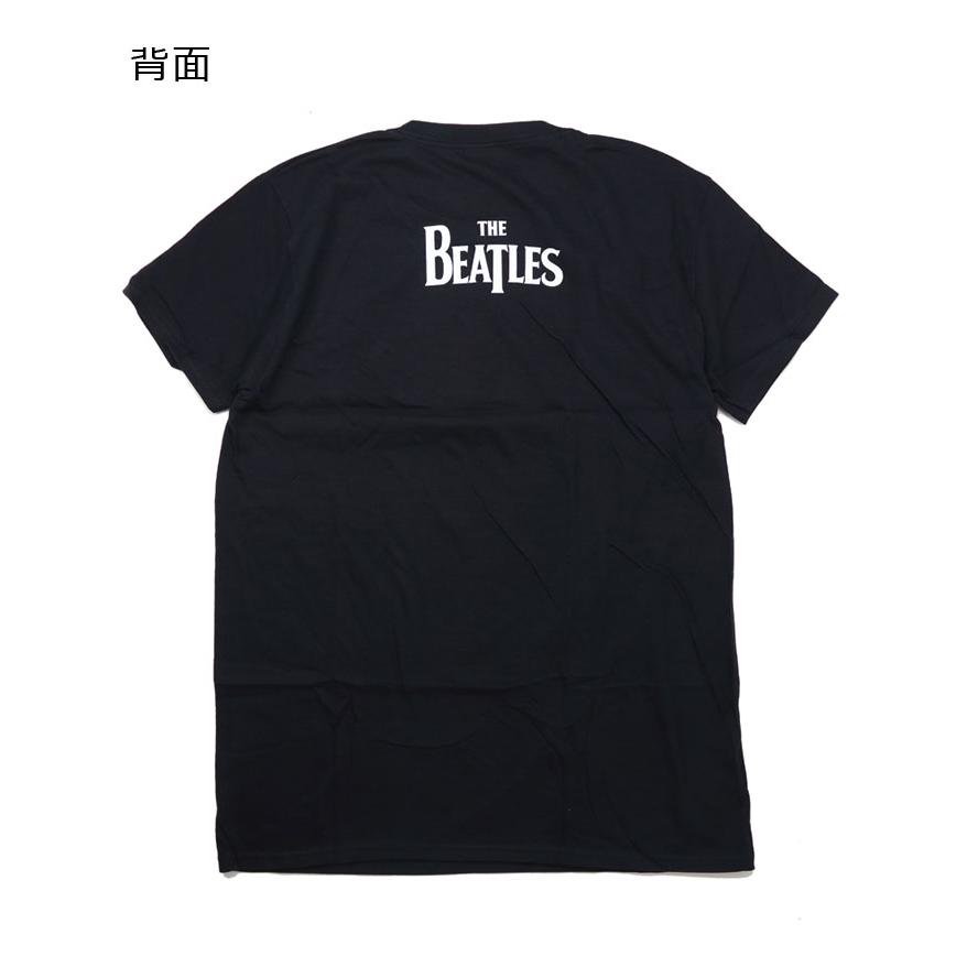 バンド Tシャツ ロック ビートルズ let it be Tシャツ グッズ メンズ レディース 半袖 トップス バンド ブラック | protocol | 04