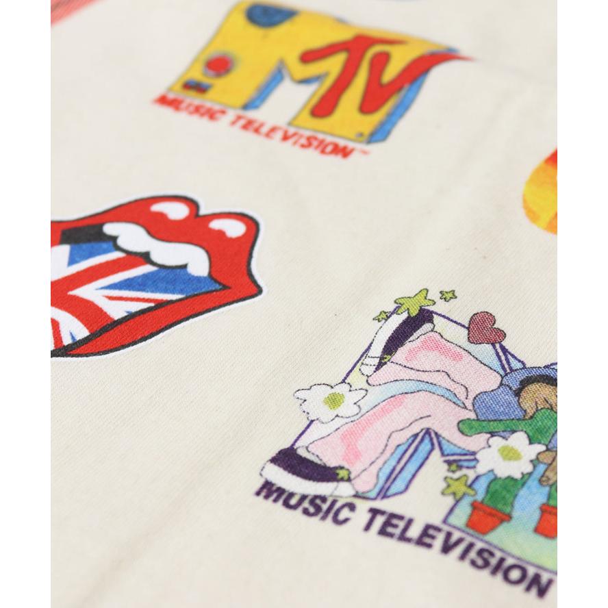 バンド Tシャツ ロック MTV ローリングストーンズ Tシャツ The Rolling Stones Tシャツ ロゴ 半袖 トップス バンド | protocol | 04