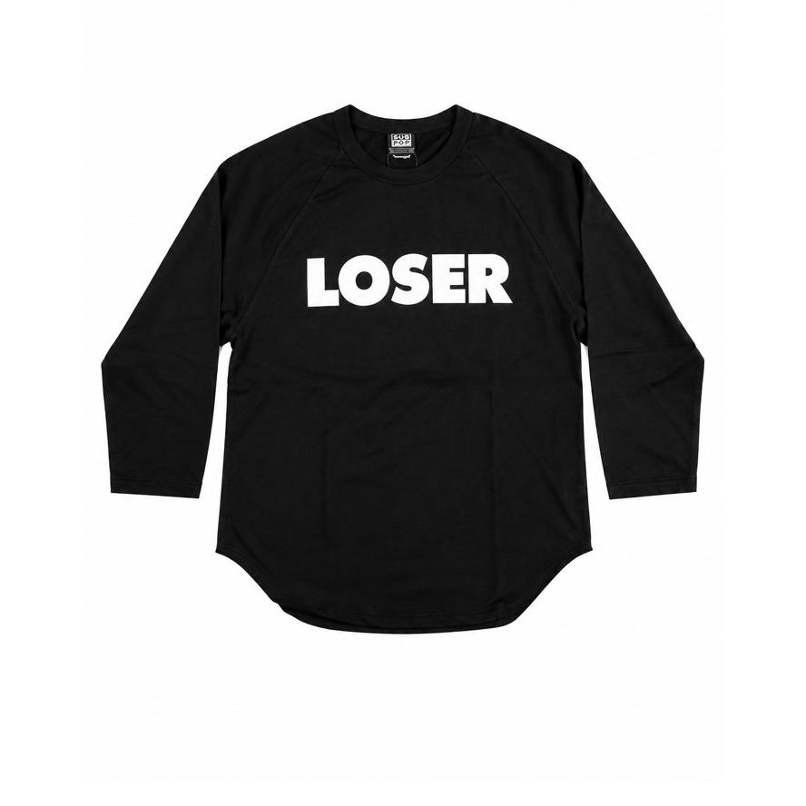 SUB POP サブポップ 3/4 B.B.T LOSER 030063 メンズ レディース 7分袖 Tシャツ ベースボールTシャツ ラグランTシャツ プリントT アメカジ | SUB POP | 04