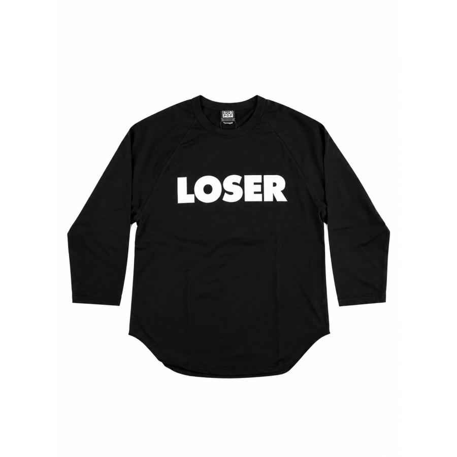 SUB POP サブポップ 3/4 B.B.T LOSER 030063 メンズ レディース 7分袖 Tシャツ ベースボールTシャツ ラグランTシャツ プリントT アメカジ | SUB POP | 05