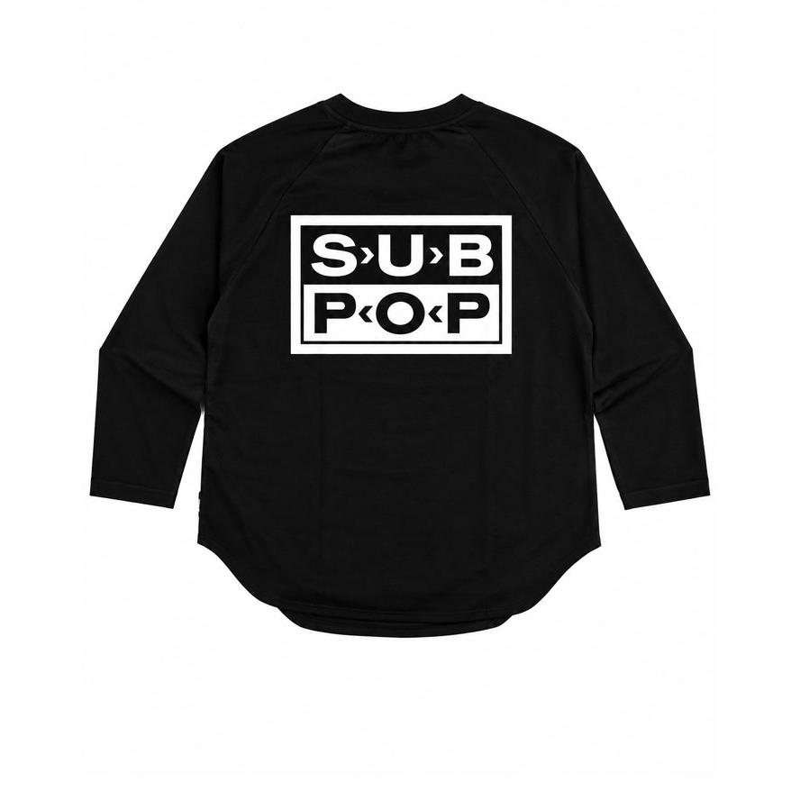SUB POP サブポップ 3/4 B.B.T LOSER 030063 メンズ レディース 7分袖 Tシャツ ベースボールTシャツ ラグランTシャツ プリントT アメカジ | SUB POP | 06