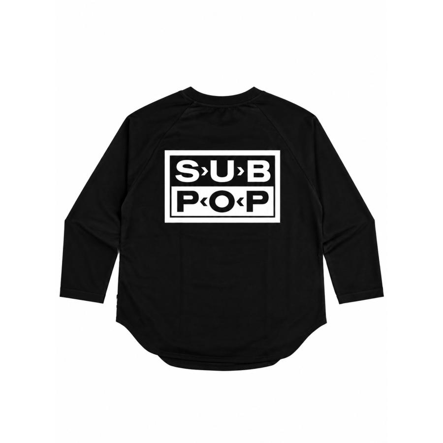 SUB POP サブポップ 3/4 B.B.T LOSER 030063 メンズ レディース 7分袖 Tシャツ ベースボールTシャツ ラグランTシャツ プリントT アメカジ | SUB POP | 07
