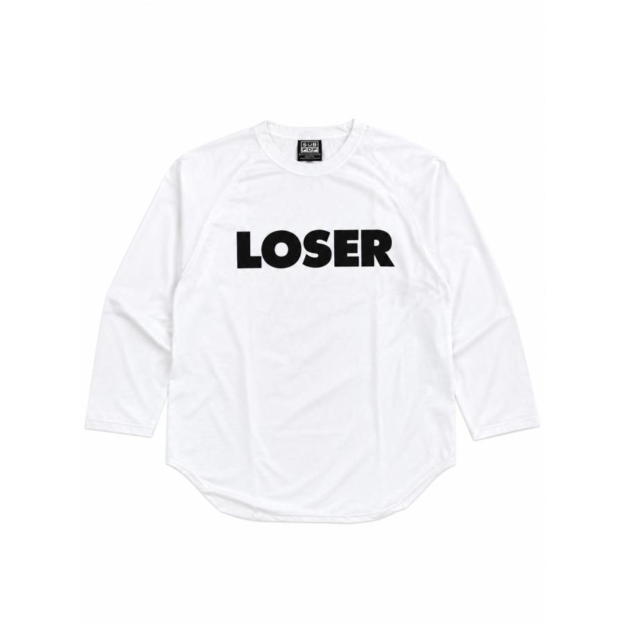 SUB POP サブポップ 3/4 B.B.T LOSER 030063 メンズ レディース 7分袖 Tシャツ ベースボールTシャツ ラグランTシャツ プリントT アメカジ | SUB POP | 11