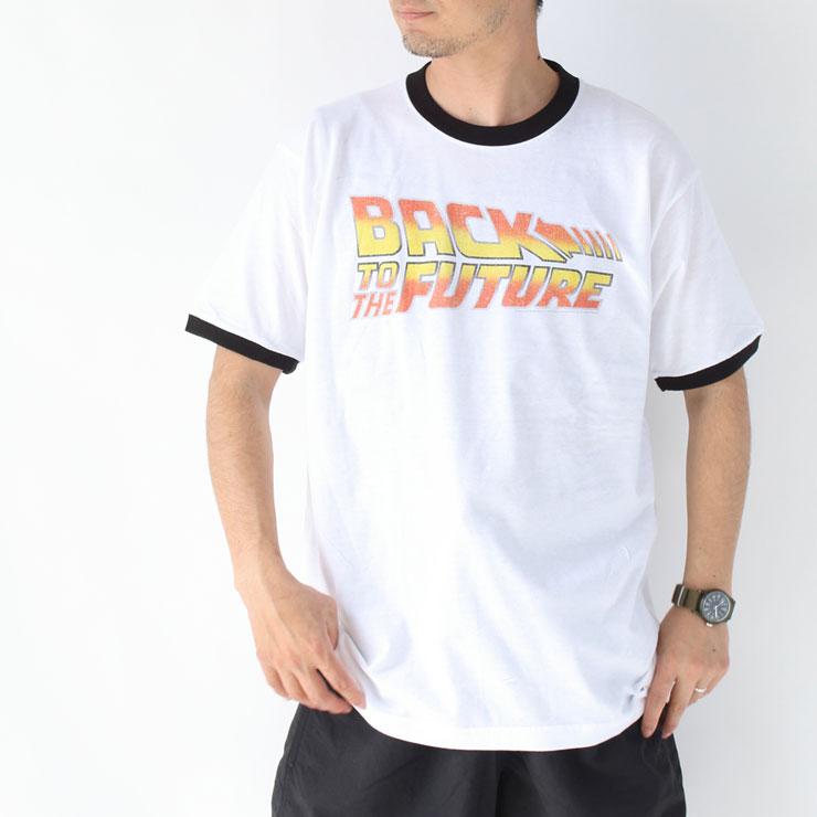 バックトゥザフューチャー tシャツ 新品 半袖 tシャツ メンズ BACK TO