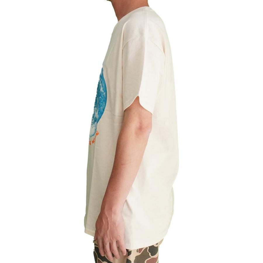 VARIOUS LISTEN TO YOUR MOTHER TEE メッセージTシャツ コットン100％ 半袖 グラフィックT メンズL 040100 ナチュラル | protocol | 02