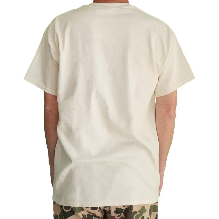 VARIOUS LISTEN TO YOUR MOTHER TEE メッセージTシャツ コットン100％ 半袖 グラフィックT メンズL 040100 ナチュラル | protocol | 03