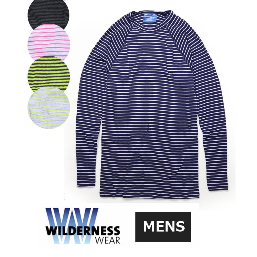 ウィルダネスウェアー パック tシャツ 長袖 WILDERNESS WEAR POLYPRO +190 ロングスリーブカットソー Mサイズ Lサイズ WDN030097 | WILDERNESS WEAR