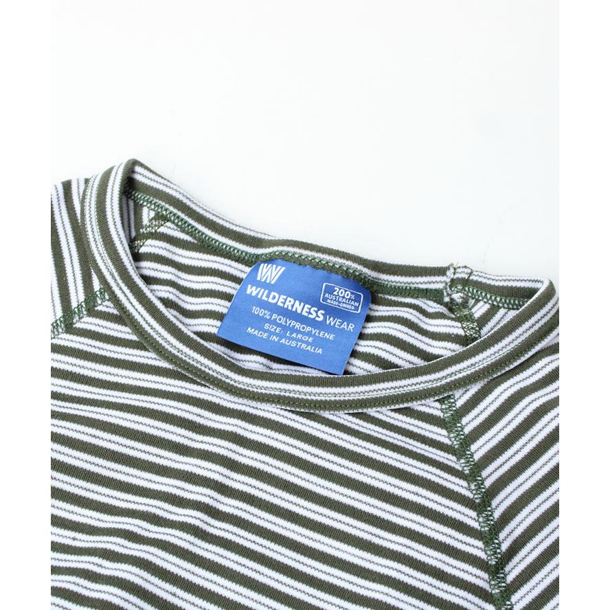 ウィルダネスウェアー パック tシャツ 長袖 WILDERNESS WEAR POLYPRO +190 ロングスリーブカットソー Mサイズ Lサイズ WDN030097 | WILDERNESS WEAR | 07
