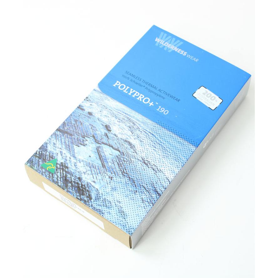 ウィルダネスウェアー パック tシャツ 長袖 WILDERNESS WEAR POLYPRO +190 ロングスリーブカットソー Mサイズ Lサイズ WDN030097 | WILDERNESS WEAR | 10