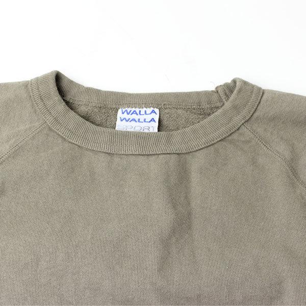 WALLA WALLA SPORT 13oz CREW SWEAT SHIRT ワラワラスポーツ メンズ レディース スウェット トレーナー 厚手 | WALLA WALLA SPORT | 13