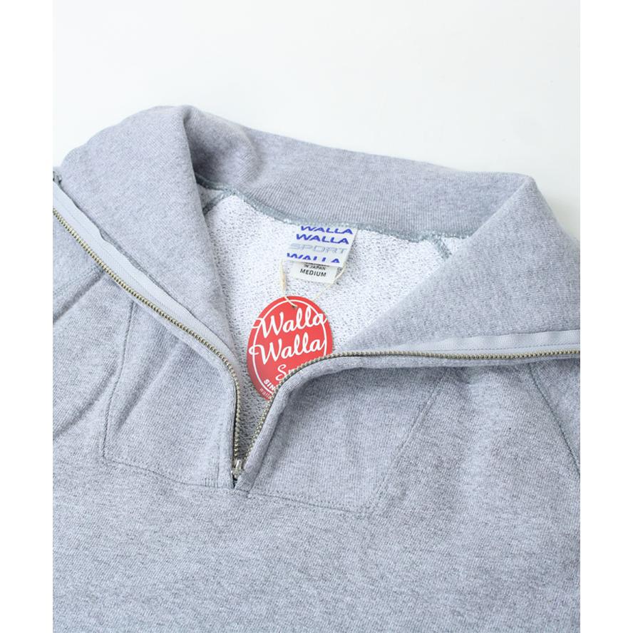ワラワラスポーツ 公式 スウェット 13oz ハーフジップ プルオーバー WW030202 トレーナー メンズ 厚手 WALLA WALLA SPORT キャンプ 服装 ファッション | WALLA WALLA SPORT | 06