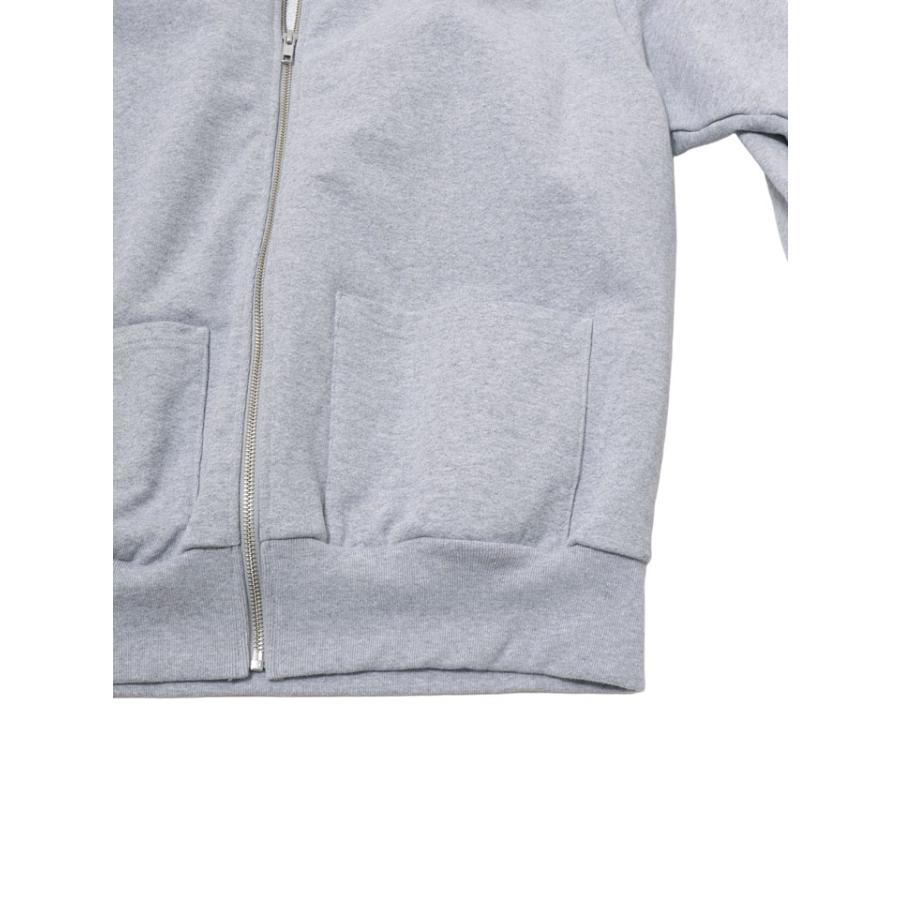 WALLA WALLA SPORT ワラワラスポーツ 13oz FULL ZIP CREW CARDIGAN フルジップクルーカーディガン WW030256 スウェット カーディガン 日本製 USAコットン | WALLA WALLA SPORT | 05