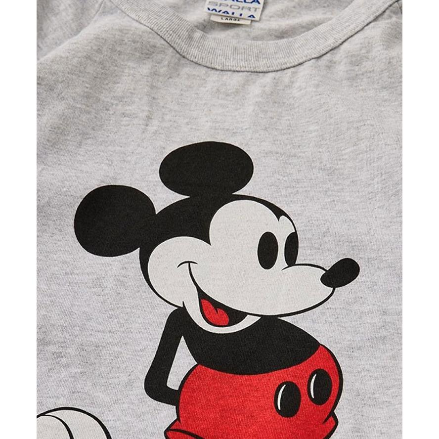 WALLA WALLA SPORT ワラワラスポーツ PRINTED B.B.TEE SOL ID MICKEY MOUSE WW030274 7分袖 ベースボールTシャツ ミッキーマウス USAコットン | WALLA WALLA SPORT | 07