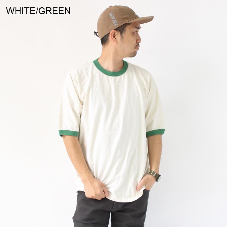 Tシャツ 無地 半袖 ワラワラスポーツ WALLA WALLA SPORT リンガー フットボール Tee | WALLA WALLA SPORT | 01