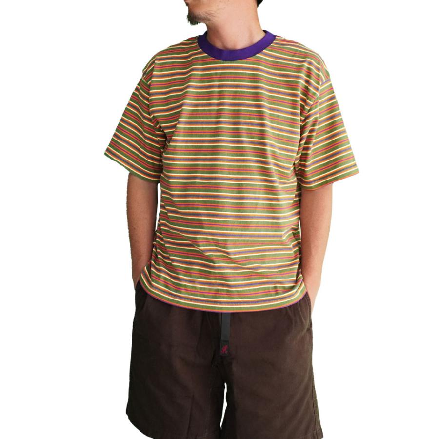 WALLA WALLA SPORT ワラワラスポーツ Tシャツ メンズ 半袖 S/S STRIPE TEE ショートスリーブ ストライプTシャツ 春夏 ボーダー カジュアル コットン | WALLA WALLA SPORT | 06