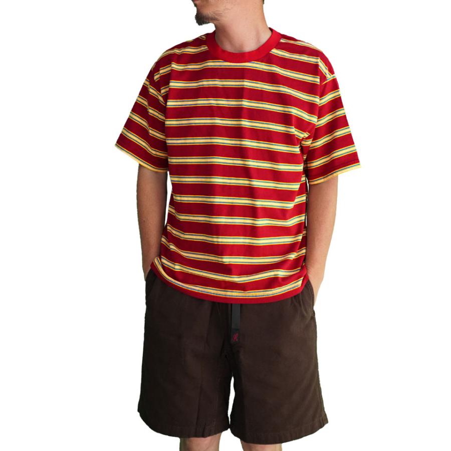WALLA WALLA SPORT ワラワラスポーツ Tシャツ メンズ 半袖 S/S STRIPE TEE ショートスリーブ ストライプTシャツ 春夏 ボーダー カジュアル コットン | WALLA WALLA SPORT | 07