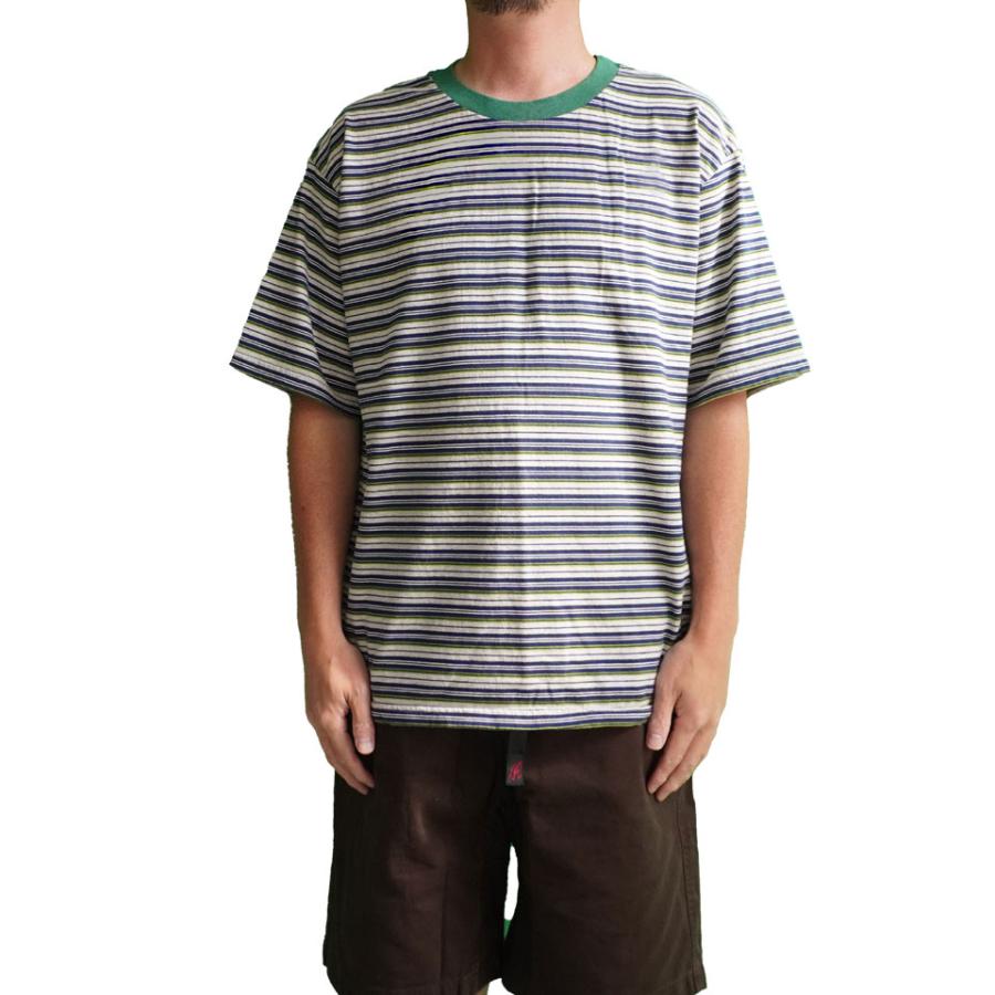 WALLA WALLA SPORT ワラワラスポーツ Tシャツ メンズ 半袖 S/S STRIPE TEE ショートスリーブ ストライプTシャツ 春夏 ボーダー カジュアル コットン | WALLA WALLA SPORT | 08