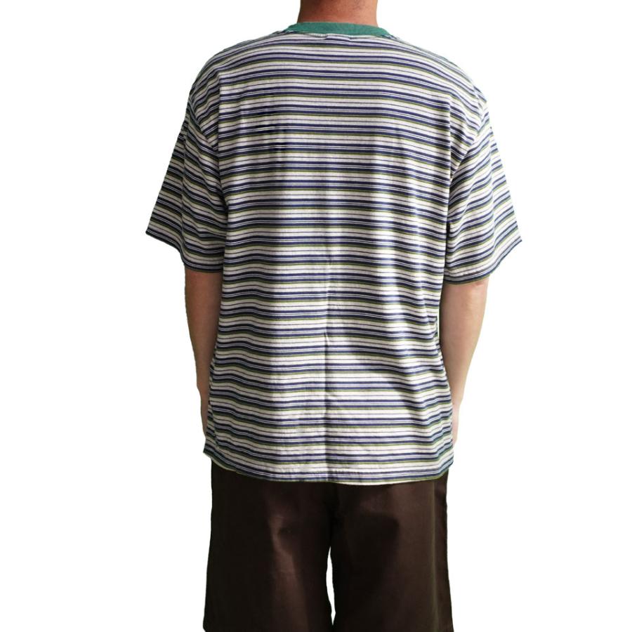 WALLA WALLA SPORT ワラワラスポーツ Tシャツ メンズ 半袖 S/S STRIPE TEE ショートスリーブ ストライプTシャツ 春夏 ボーダー カジュアル コットン | WALLA WALLA SPORT | 10