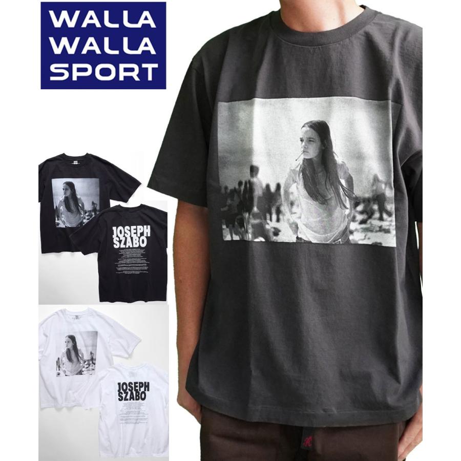 WALLA WALLA SPORT × JOSEPH SZABO PRISCILLA Tシャツ メンズ レディース フォトT 半袖 ワイドシルエット 日本製 WW040102 | WALLA WALLA SPORT