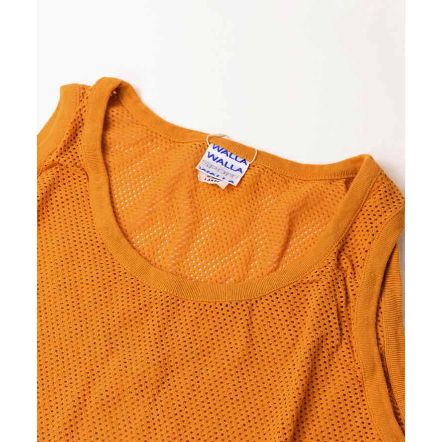 WALLA WALLA SPORT ワラワラスポーツ コットン メッシュ タンクトップ インナー 重ね着 メッシュベスト ベスト | WALLA WALLA SPORT | 07