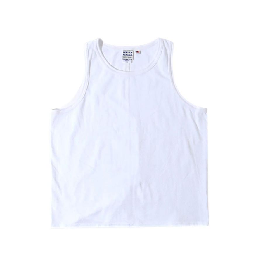 WALLA WALLA SPORT ワラワラスポーツ タンクトップ メンズ U.S. MADE BIRDSEYE MESH TANK TOP 春夏 USA製 メッシュタンクトップ ノースリーブ 通気性 コットン | WALLA WALLA SPORT | 02