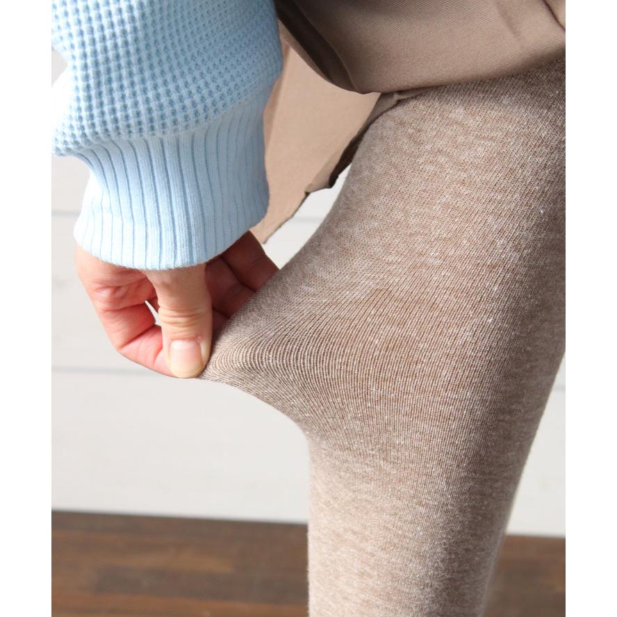 SMALL STONE SOCKS スモールストーンソックス プレーンタイツ オーガニックコットン レギンス 日本製 レディース TS1005 | protocol | 09