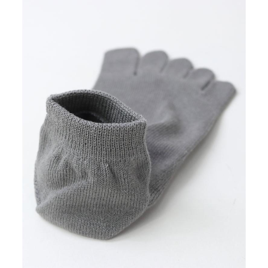 small stone socks スモール ストーン ソックス リネン混スニーカーソックス 5本指 靴下 メンズ 日本製 SO1143 | protocol | 04
