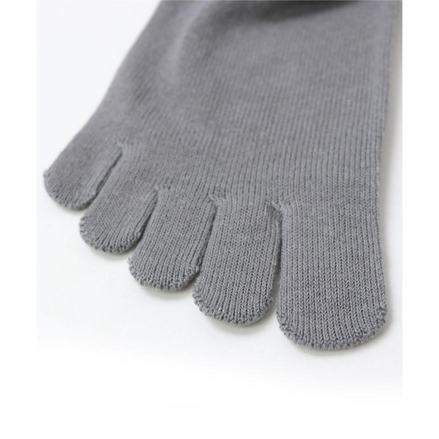 small stone socks スモール ストーン ソックス リネン混スニーカーソックス 5本指 靴下 メンズ 日本製 SO1143 | protocol | 05