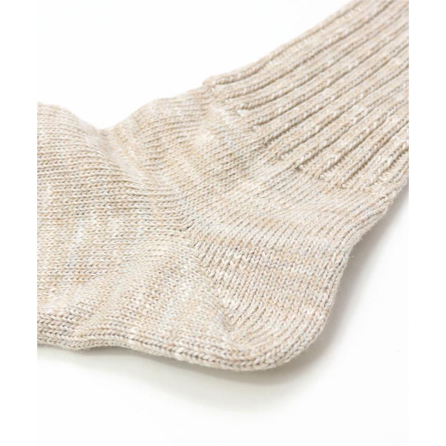 SMALL STONE SOCKS スモールストーン ソックス スラブミックスリブソックス 日本製 おしゃれ 綿  靴下 レディース 春 夏 春夏 so1151 | protocol | 06