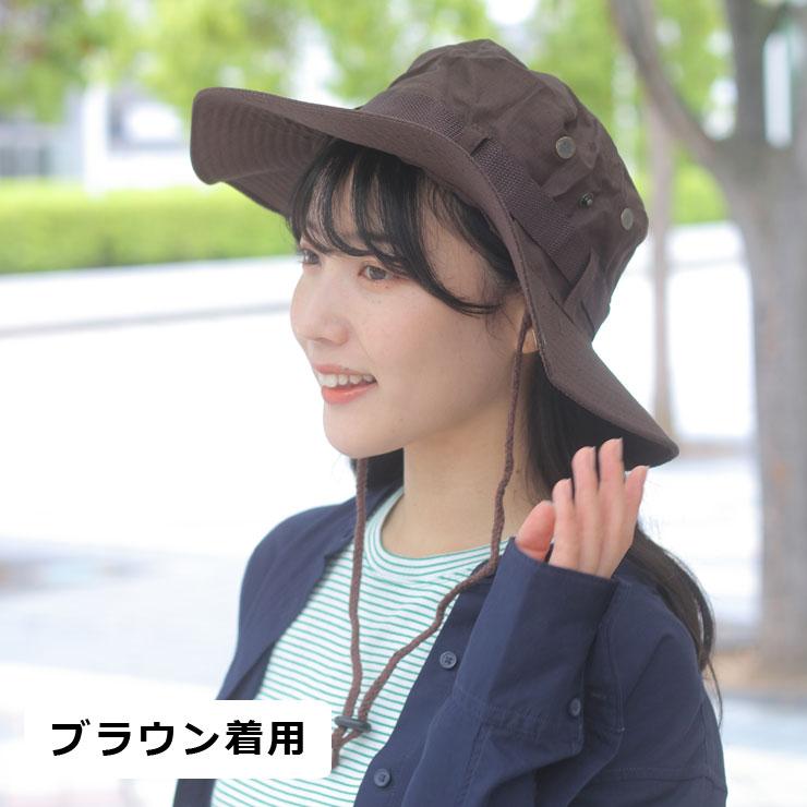 釣り 帽子 メンズ レディース 折りたたみ リップストップ サファリハット 春 夏 春夏 父の日 敬老の日 通販 熱中症予防 プレゼント | protocol | 05