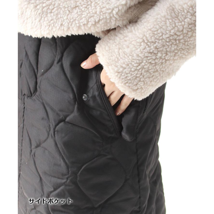 TAION（タイオン） ミリタリー スナップボタン ダウン スカート TAION