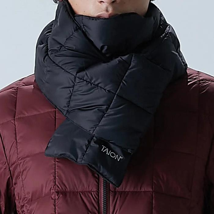 TAION タイオン インナーダウン ベーシック ロングダウンマフラー TAION-201A-LONG | TAION | 05