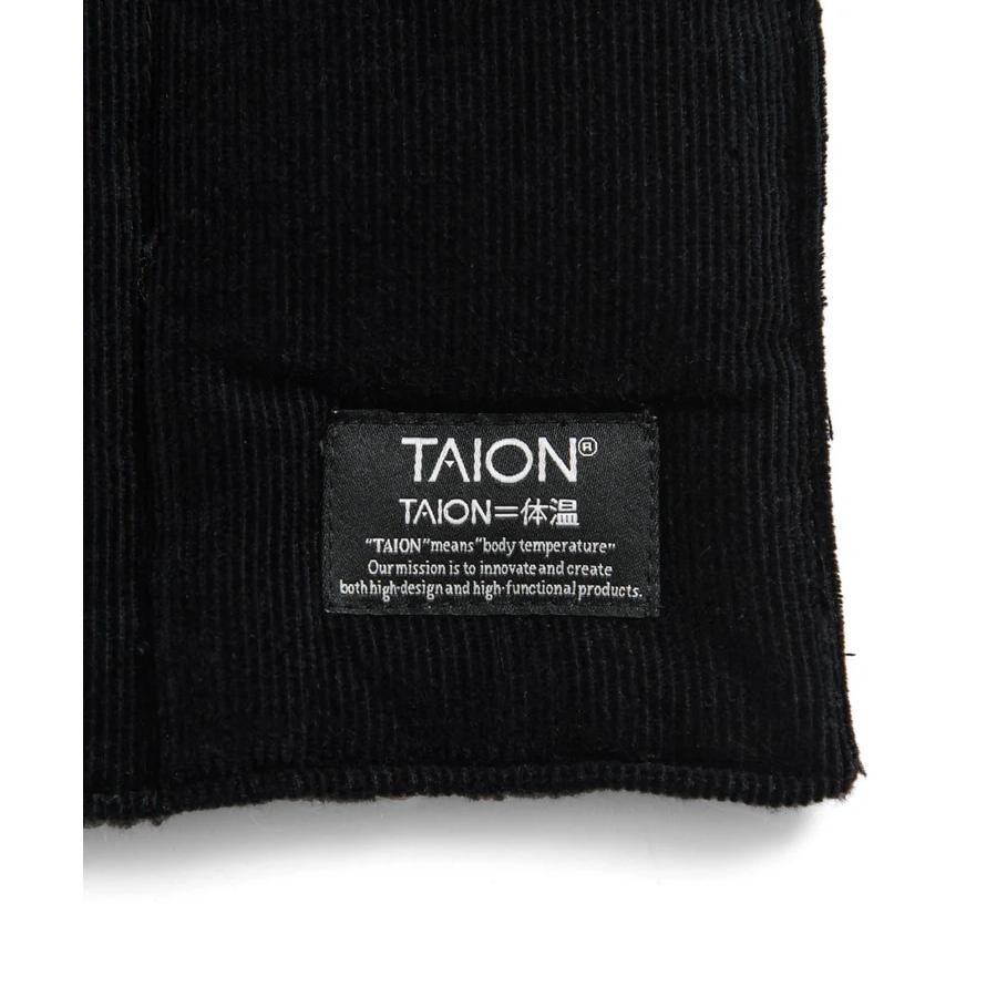 TAION ワーク コーデュロイ×ダウンマフラー 201WK-CT 軽量 防寒 首元あったか ユニセックス | TAION | 07