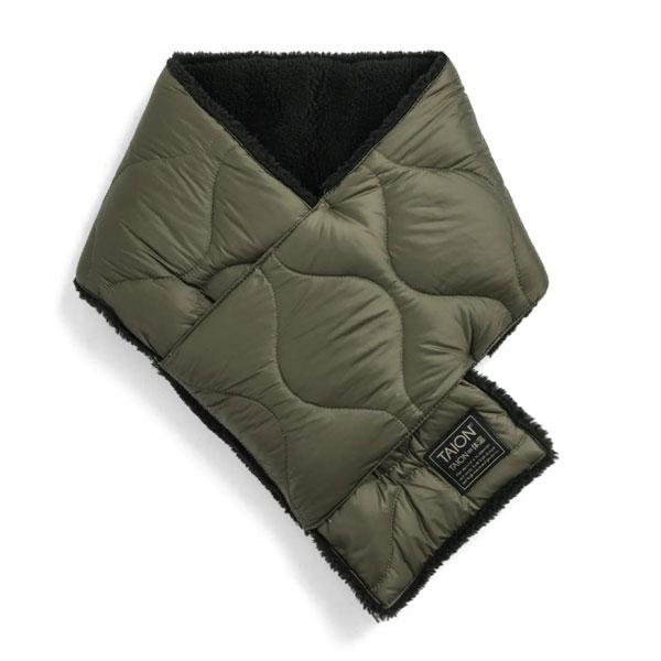 タイオン TAION ダウンマフラー リバーシブル ダウンマフラー ソフトシェル TAION-R201ALSML | TAION | 23