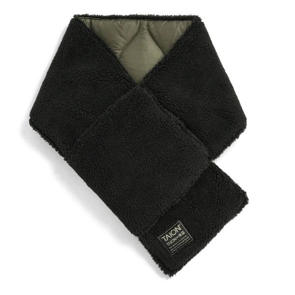 タイオン TAION ダウンマフラー リバーシブル ダウンマフラー ソフトシェル TAION-R201ALSML | TAION | 24