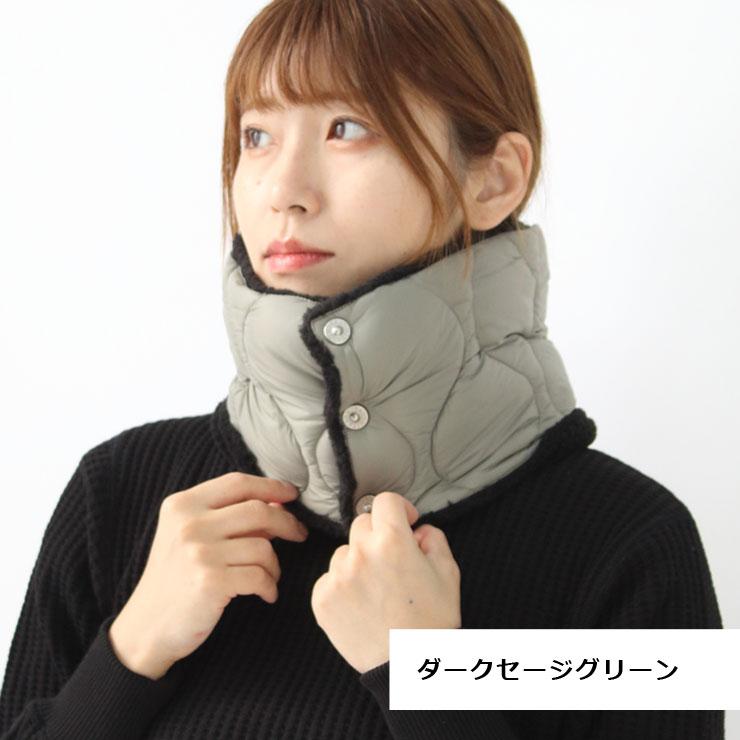 TAION ミリタリー リバーシブル ダウンネックウォーマー-ソフトシェル TAION-R203ALSML-1 | TAION | 13