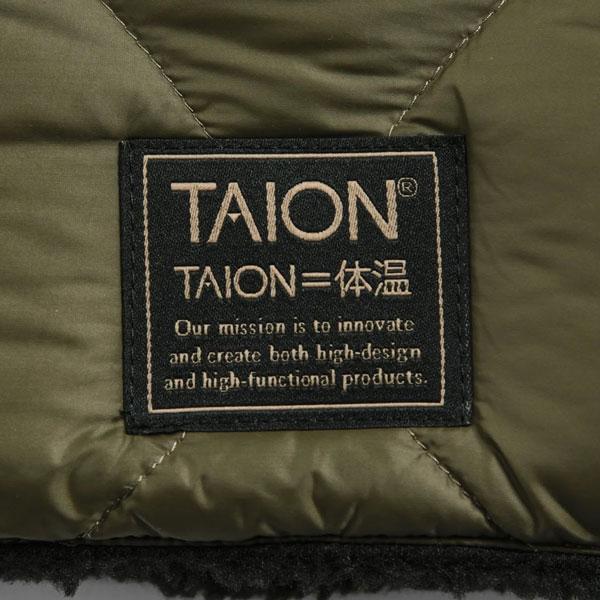 TAION ミリタリー リバーシブル ダウンネックウォーマー-ソフトシェル TAION-R203ALSML-1 | TAION | 18