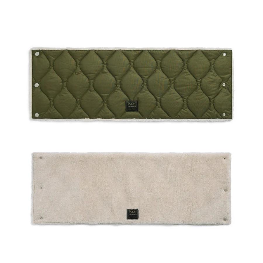 TAION タイオン インナーダウン ミリタリー リバーシブル ダウンネックウォーマー TAION-R203ML-1 | TAION | 13