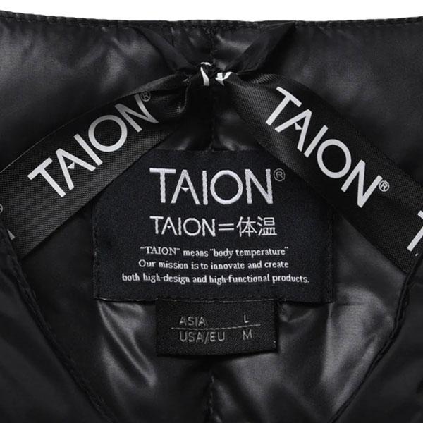 タイオン TAION ベーシック クルーネック七分袖 ダウンジャケット TAION-014 | TAION | 06