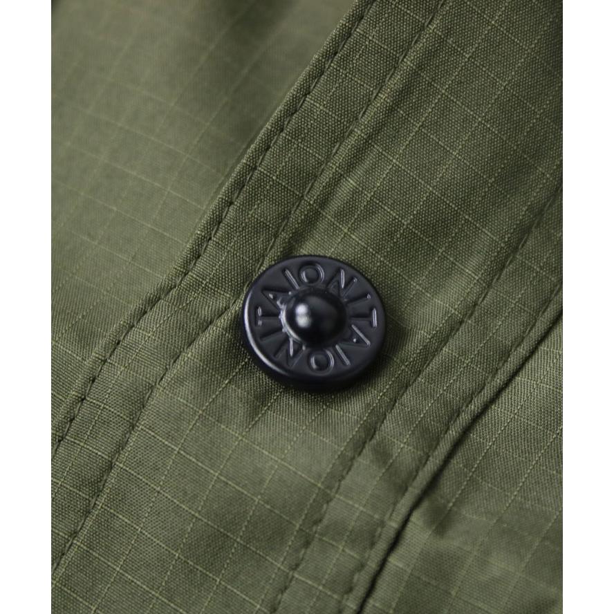 半袖 シャツ メンズ  タイオン TAION ノンダウン ミリタリー ハーフスリーブ シャツ TAION- 019SHNDML-2 メンズ 春物 春夏 春 夏 | TAION | 07