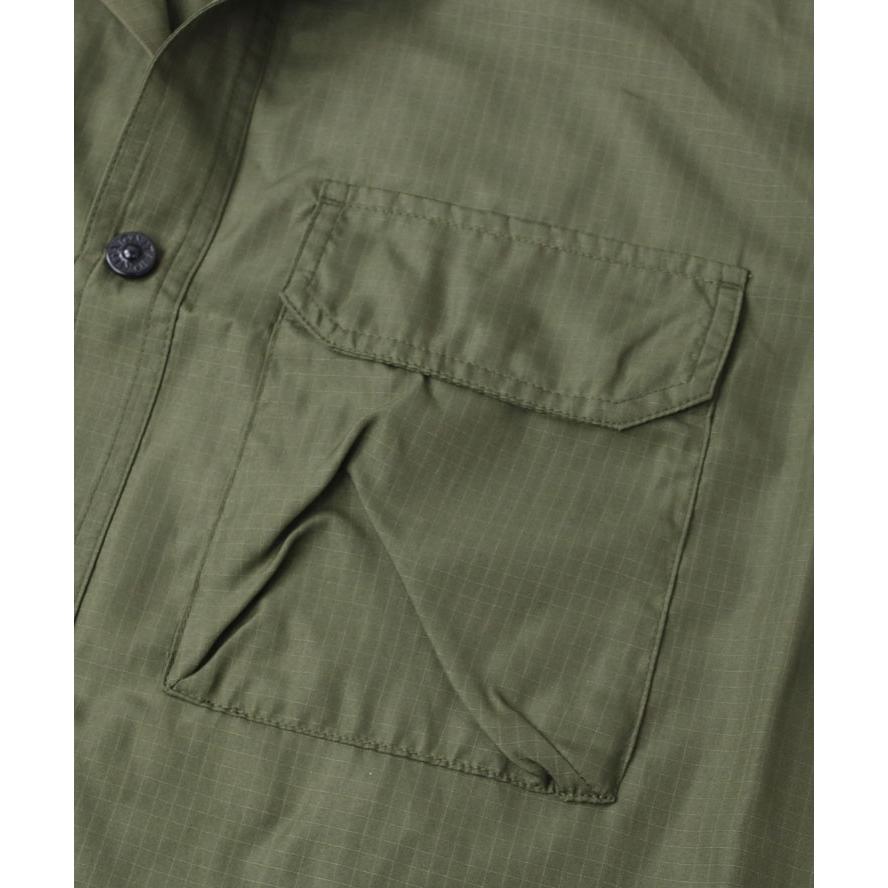 半袖 シャツ メンズ  タイオン TAION ノンダウン ミリタリー ハーフスリーブ シャツ TAION- 019SHNDML-2 メンズ 春物 春夏 春 夏 | TAION | 08