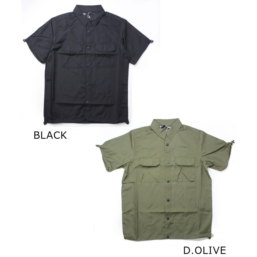 半袖 シャツ メンズ  タイオン TAION ノンダウン ミリタリー ハーフスリーブ シャツ TAION- 019SHNDML-2 メンズ 春物 春夏 春 夏 | TAION | 11