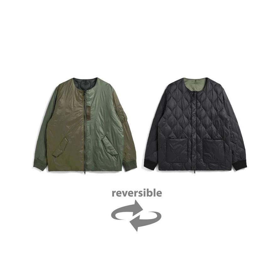 TAION（タイオン） リバーシブル MA-1 Type インナーダウン ジャケット