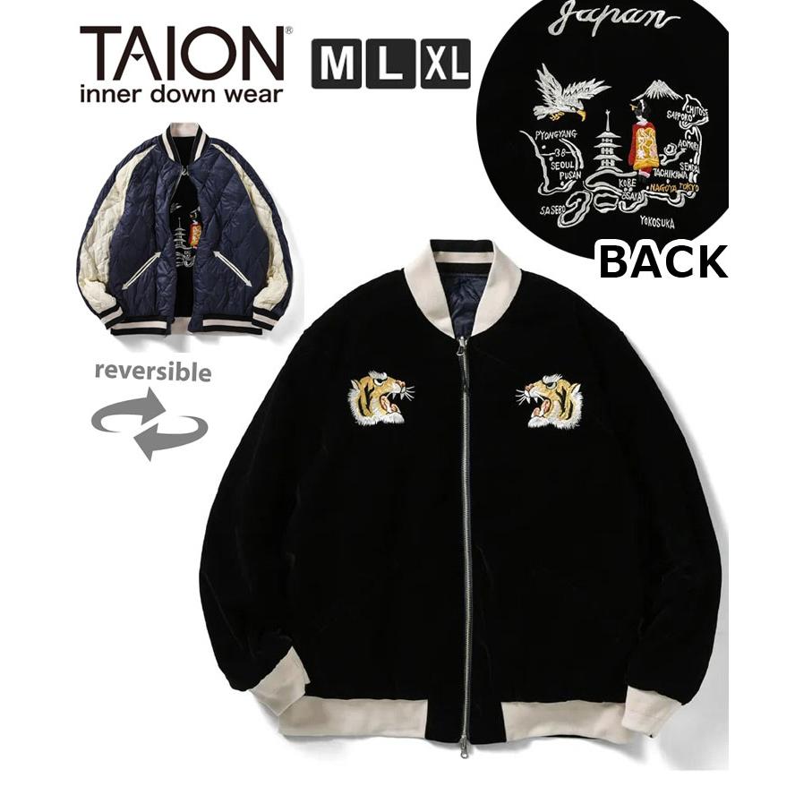 TAION タイオン JPNSP ジャパンスペシャル スカジャン リバーシブル ジャパンスペシャル リバーシブル スカジャン ダウンジャケット