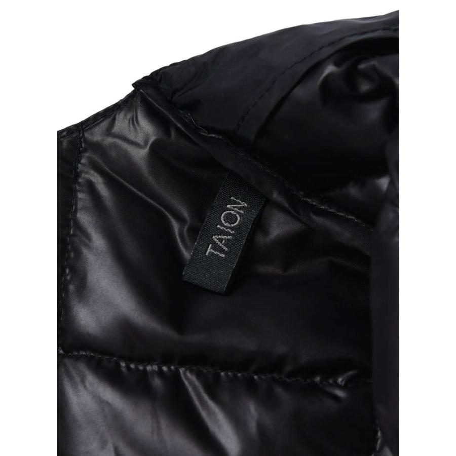 TAION タイオン キッズ ベーシック クルーネックボタン インナーダウンジャケット TAION-K104 子供服 800FP 軽量 ダウンジャケット 収納袋付き | TAION | 03